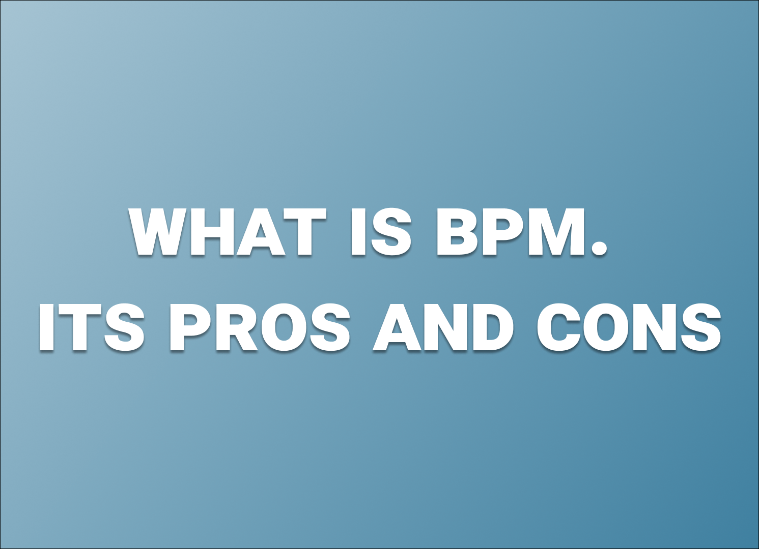 What is Business Process Automation(BPA)